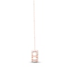 Thumbnail Image 2 of Diamond Fashion Necklace 1/5 ct tw Round-cut 10K Rose Gold 18"