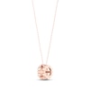Thumbnail Image 4 of Diamond Fashion Necklace 1/5 ct tw Round-cut 10K Rose Gold 18&quot;