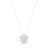 Thumbnail Image 1 of Diamond Fashion Necklace 1/5 ct tw Round-cut 10K White Gold 18&quot;