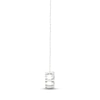 Thumbnail Image 3 of Diamond Fashion Necklace 1/5 ct tw Round-cut 10K White Gold 18&quot;