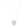Thumbnail Image 1 of Diamond Fashion Necklace 1/5 ct tw Round-cut 10K Yellow Gold 18&quot;