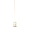 Thumbnail Image 3 of Diamond Fashion Necklace 1/5 ct tw Round-cut 10K Yellow Gold 18&quot;