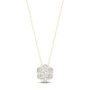 Thumbnail Image 0 of Diamond Fashion Necklace 1/3 ct tw Round-cut 10K Yellow Gold 18"