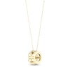 Thumbnail Image 3 of Diamond Fashion Necklace 1/3 ct tw Round-cut 10K Yellow Gold 18"