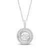 Thumbnail Image 0 of Unstoppable Love Diamond Necklace 1/2 ct tw 10K White Gold 19"
