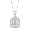 Thumbnail Image 1 of Diamond Necklace 1/3 ct tw 10K White Gold 18&quot;