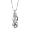 Thumbnail Image 1 of Le Vian Diamond Necklace 3/8 ct tw 14K Vanilla Gold 18&quot;