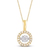 Thumbnail Image 0 of Unstoppable Love Diamond Necklace 1/2 ct tw 10K Yellow Gold 19"