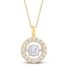 Thumbnail Image 1 of Unstoppable Love Diamond Necklace 1 ct tw 14K Yellow Gold 19&quot;