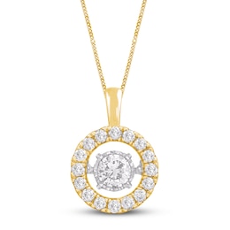 Unstoppable Love Diamond Necklace 1 ct tw 14K Yellow Gold 19"
