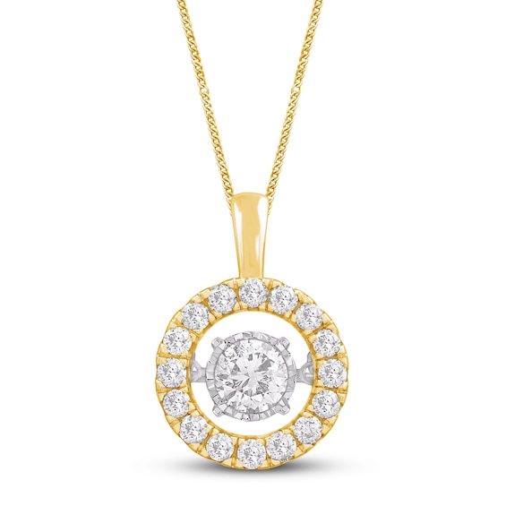 Unstoppable Love Diamond Necklace 1 ct tw 14K Yellow Gold 19"