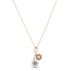 Thumbnail Image 0 of Le Vian Diamond Flower Necklace 7/8 ct tw 14K Strawberry Gold 18"