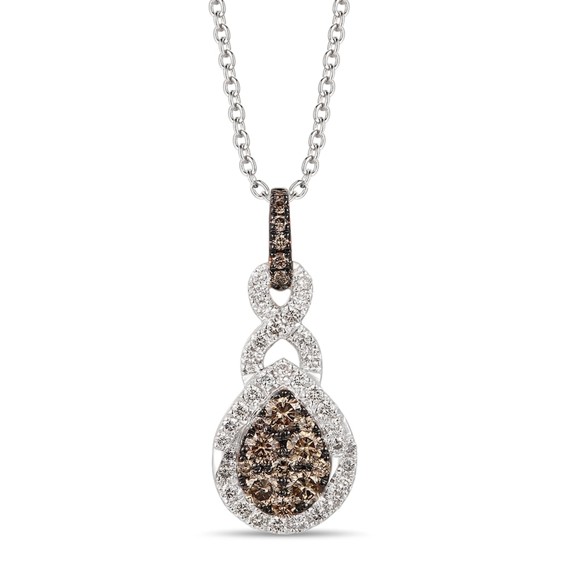Main Image 1 of Le Vian Diamond Necklace 3/4 ct tw 14K Two-Tone Gold 18&quot;