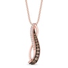 Thumbnail Image 1 of Le Vian Diamond Necklace 3/8 ct tw 14K Strawberry Gold 18&quot;