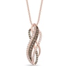 Thumbnail Image 0 of Le Vian Diamond Necklace 3/4 ct tw 14K Strawberry Gold 18"