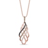 Thumbnail Image 1 of Le Vian Diamond Necklace 3/4 ct tw 14K Strawberry Gold 18&quot;