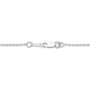 Encircled by Love Diamond Necklace 1/8 ct tw Round-Cut Sterling Silver 18"