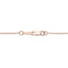 Thumbnail Image 3 of Encircled by Love Diamond Necklace 1/3 ct tw Round-cut 10K Rose Gold 18&quot;