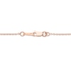 Thumbnail Image 2 of Encircled by Love Diamond Necklace 1/4 ct tw Round-cut 10K Rose Gold 18"