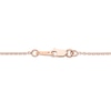 Thumbnail Image 2 of Encircled by Love Diamond Necklace 1/2 ct tw Round-cut 10K Rose Gold 18"