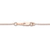 Thumbnail Image 2 of Encircled by Love Diamond Necklace 1 ct tw Round-cut 14K Rose Gold 18"