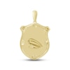 Thumbnail Image 4 of Men's Diamond Army Pendant 1/6 ct tw Round-cut 10K Yellow Gold