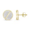 Thumbnail Image 2 of Men's Diamond Stud Earrings 1/6 ct tw Round-cut 10K Yellow Gold