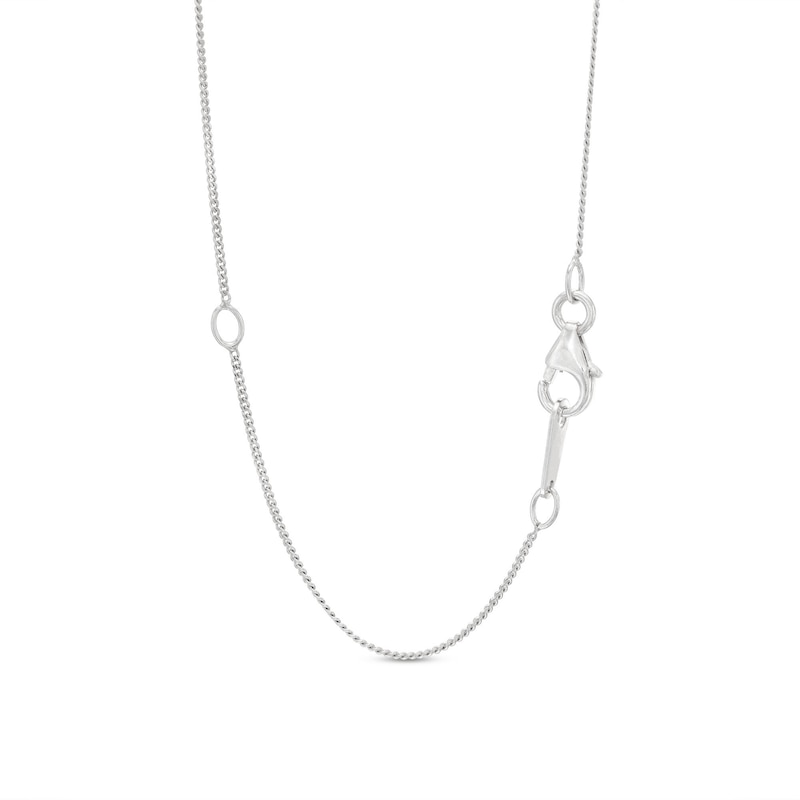 Main Image 2 of Unstoppable Love Diamond Pear Necklace 1/2 ct tw Round-cut 10K White Gold 19&quot;