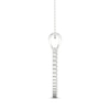 Thumbnail Image 2 of Diamond Heart Necklace 1/4 ct tw Round-Cut 10K White Gold 18&quot;