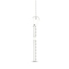 Thumbnail Image 2 of Diamond Cross Necklace 1/5 ct tw Round-Cut Sterling Silver 18&quot;