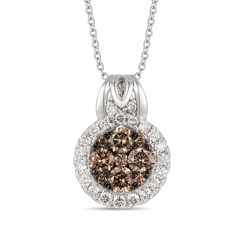 Le Vian Diamond Necklace 1 ct tw 14K Vanilla Gold 18"
