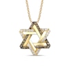 Thumbnail Image 1 of Le Vian Diamond Star Necklace 1/4 ct tw 14K Honey Gold 18&quot;