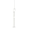 Thumbnail Image 3 of Diamond Cross Necklace 1/2 ct tw Round-Cut 10K White Gold 18&quot;