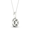 Thumbnail Image 4 of Multi-Diamond Necklace 1/4 ct tw Round-Cut 10K White Gold 18&quot;