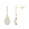 Thumbnail Image 4 of By Women For Women Diamond Lotus Necklace 1/20 ct tw 10K Yellow Gold 18"