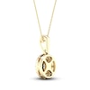 Thumbnail Image 4 of Multi-Diamond Necklace 1/4 ct tw Round-Cut 10K Yellow Gold 18&quot;