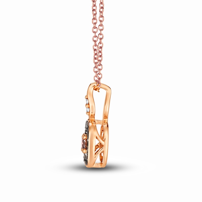 Main Image 2 of Le Vian Diamond Necklace 1/5 ct tw Diamonds 14K Strawberry Gold 18&quot;