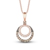 Thumbnail Image 1 of Le Vian Diamond Necklace 1/2 ct tw Diamonds 14K Strawberry Gold 18&quot;