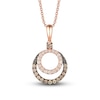 Thumbnail Image 0 of Le Vian Diamond Necklace 1/2 ct tw Diamonds 14K Strawberry Gold 18"