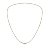 Thumbnail Image 0 of Men's Diamond Tennis Necklace 3 ct tw Round-cut 10K Yellow Gold 22"