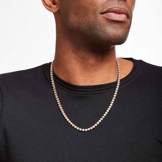 Tennis Chain Kays Jewelers Mens Chains Men's Diamond Tennis