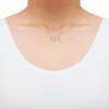 Thumbnail Image 2 of Diamond Scorpio Necklace 1/10 ct tw Round-cut Sterling Silver 18&quot;