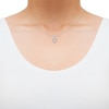 Thumbnail Image 2 of Diamond Taurus Necklace 1/10 ct tw Round-cut Sterling Silver 18&quot;