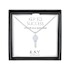 Thumbnail Image 1 of Diamond Key Necklace Sterling Silver 18"