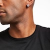 Thumbnail Image 3 of Men's Diamond Stud Earrings Round-cut 10K White Gold