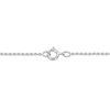 Thumbnail Image 5 of Diamond Star Necklace 1/10 ct tw Round-cut 10K White Gold 18&quot;
