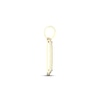 Thumbnail Image 1 of Men's Diamond Dog Tag Pendant 1/2 ct tw Round-cut 10K Yellow Gold
