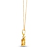Thumbnail Image 2 of Le Vian Citrine Bee Necklace 1/10 ct tw Diamonds 14K Honey Gold 18&quot;