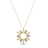 Thumbnail Image 1 of Le Vian Diamond Sun Necklace 1/5 ct tw 14K Honey Gold 18&quot;
