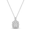 Thumbnail Image 0 of Diamond Necklace 1/3 ct tw Round-cut Sterling Silver 18"